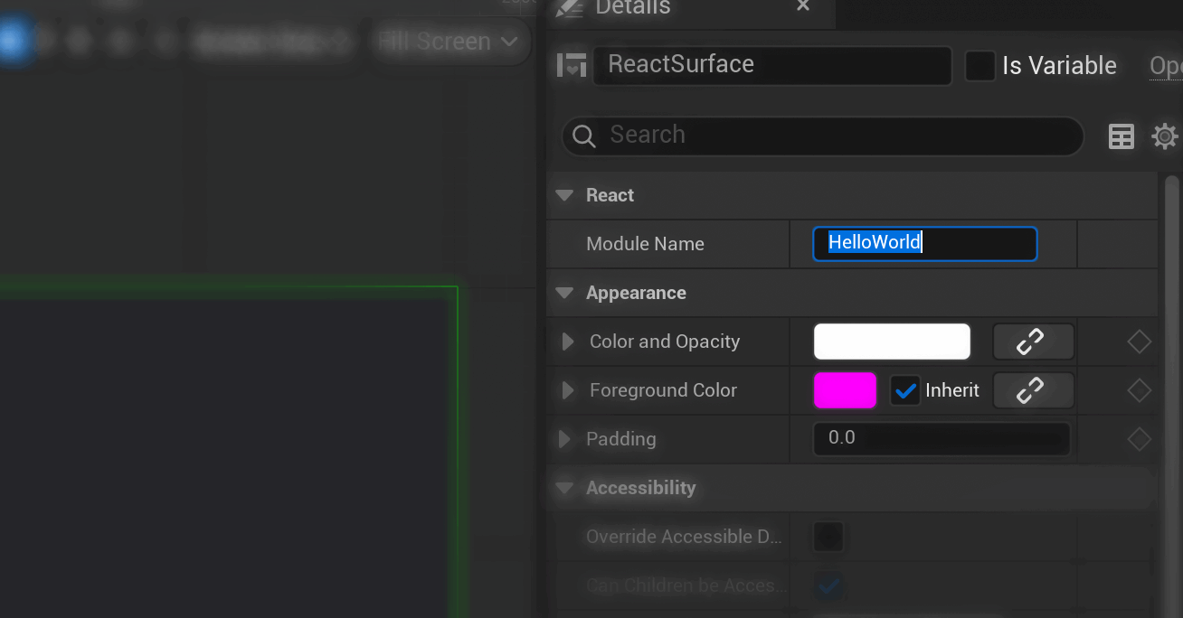 Setting the module name
